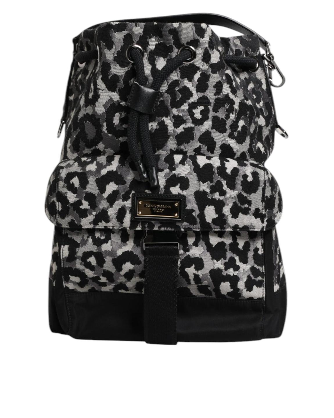 Leopard Print Backpack BB6758 - Multicolor Shoulder Bags main product photo