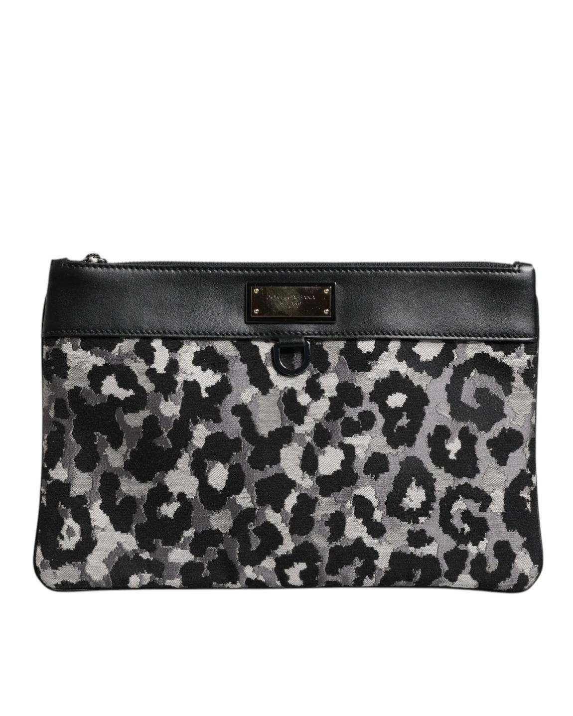 Leopard Print Clutch Bag - Multicolor Clutches main product photo