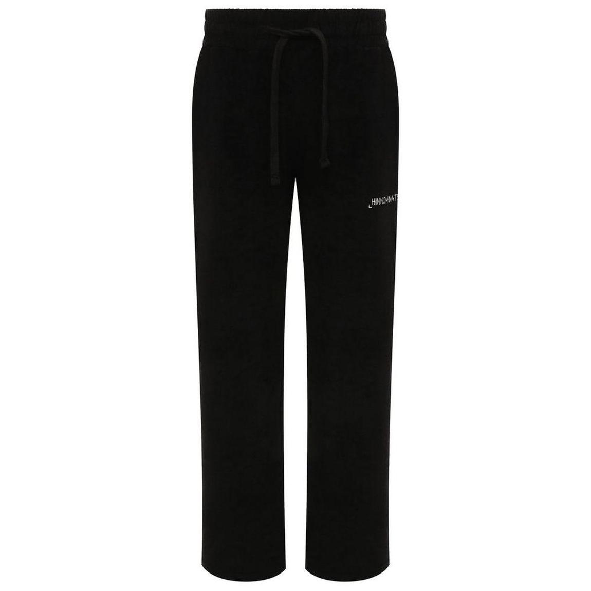 Cotton Palazzo Trousers with Elasticated Waist and Drawstring Wo - main product photo