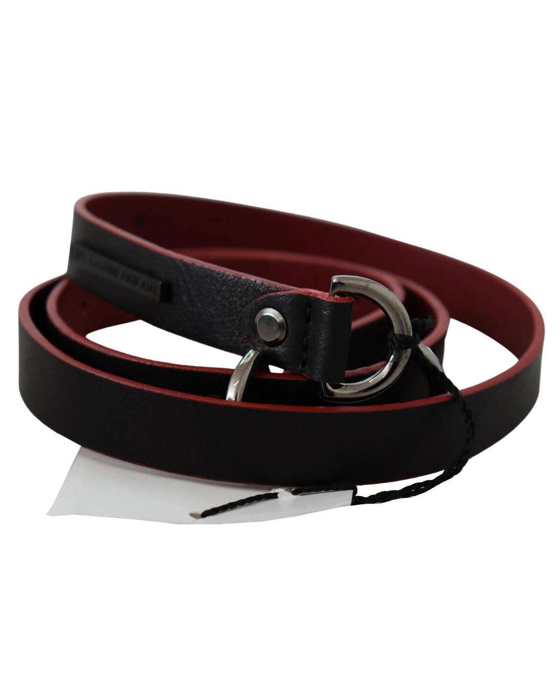 Costume National Leather Belt Wo - Black main product photo