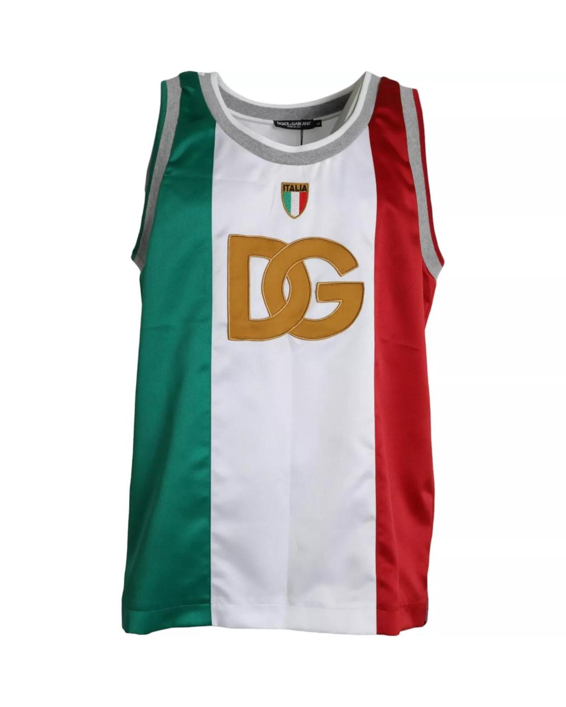 Tank Top Italian Flag Style - Multicolor T-Shirts main product photo