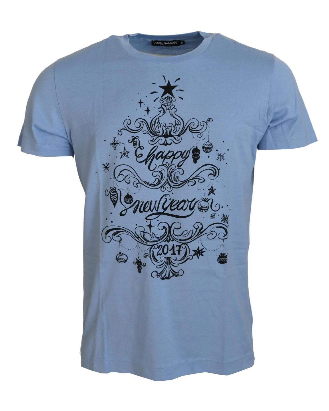 Happy New Year 2017 TShirt - Light Blue T-Shirts main product photo