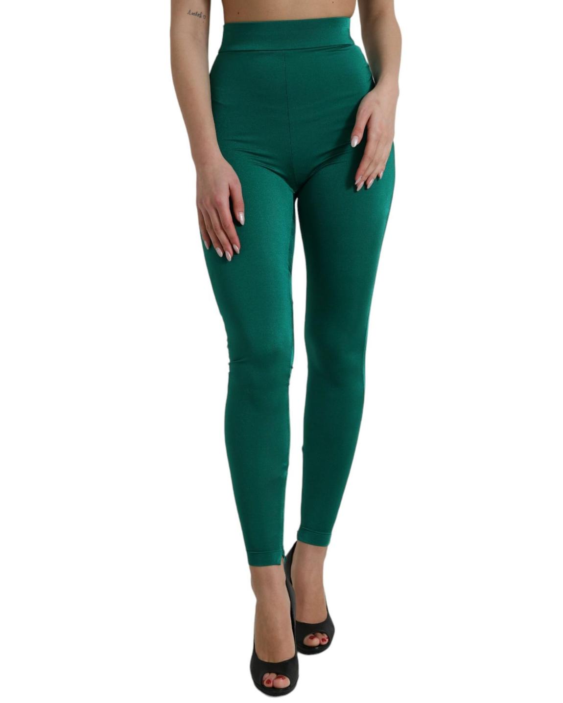 HighWaisted Leggings Green Wo Jeans main product photo