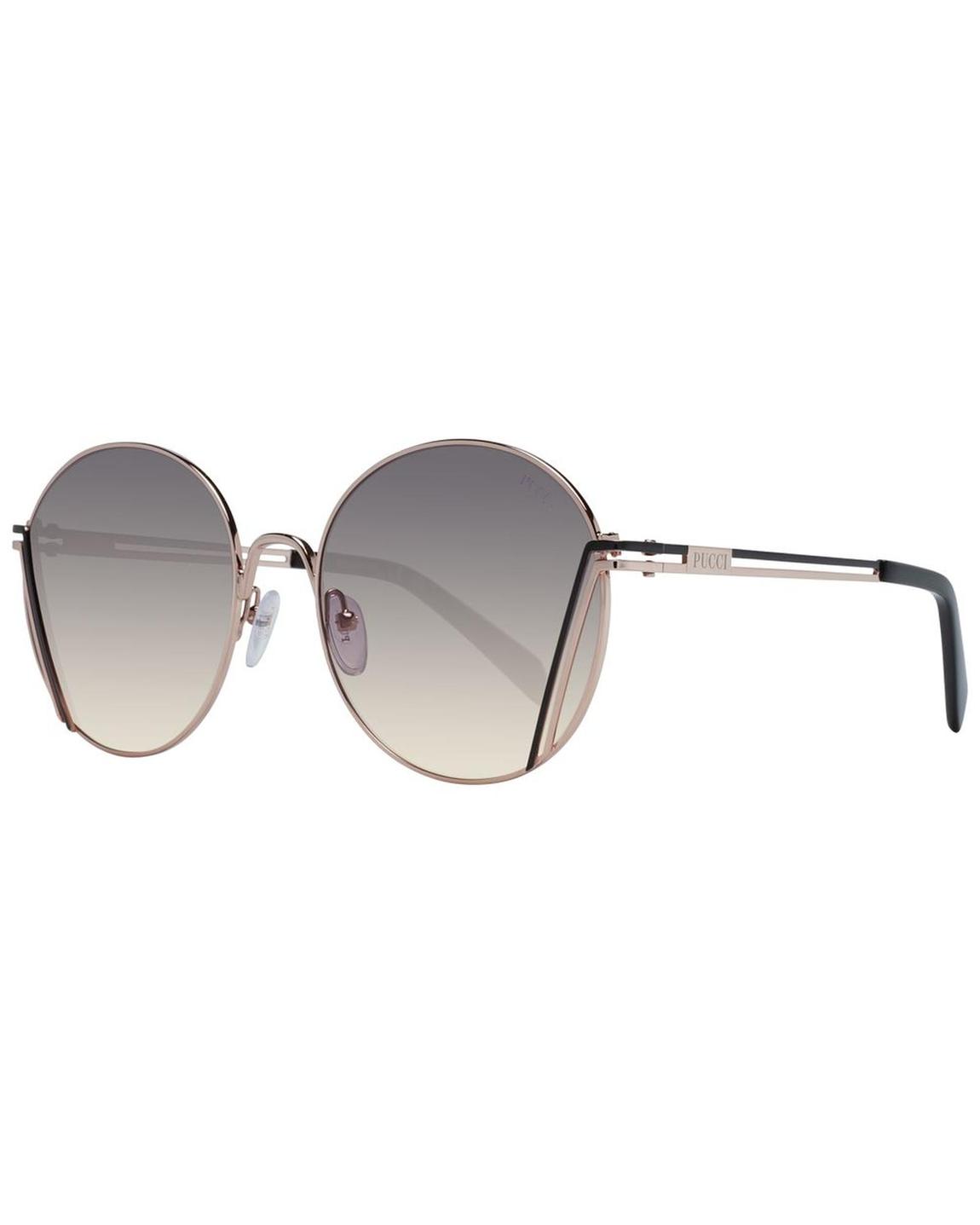 Round Sunglasses Rose Gold Frame Women main product photo