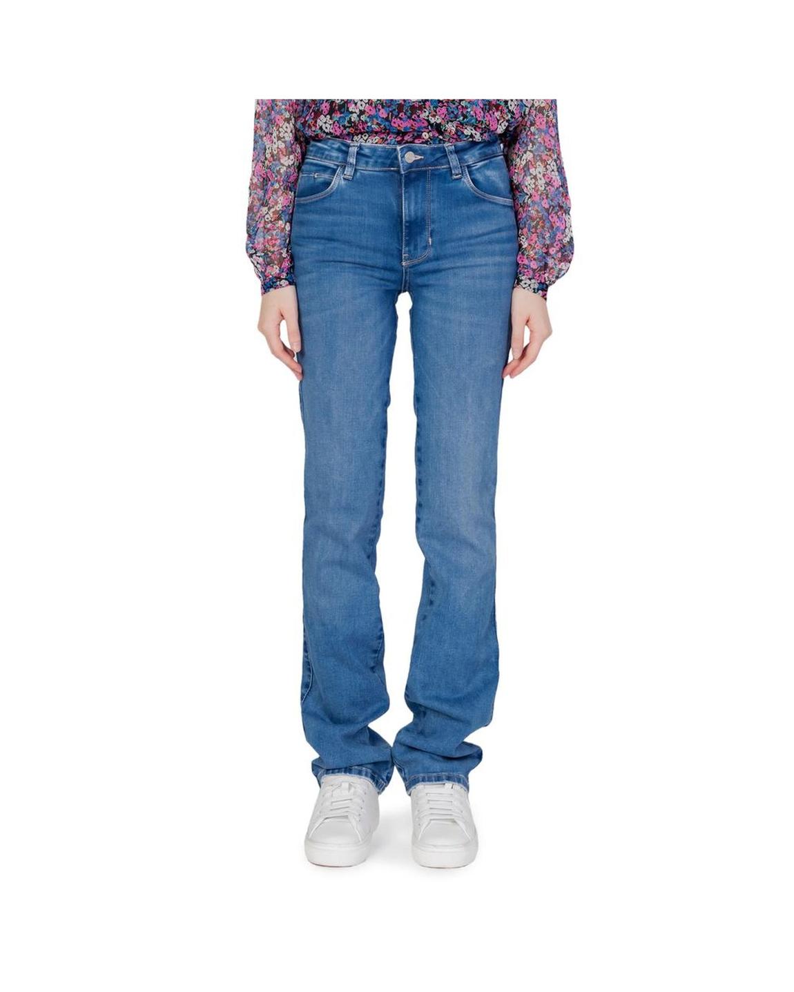 HighWaisted Straight Jeans 1981 Wo - Light Blue Jeans main product photo