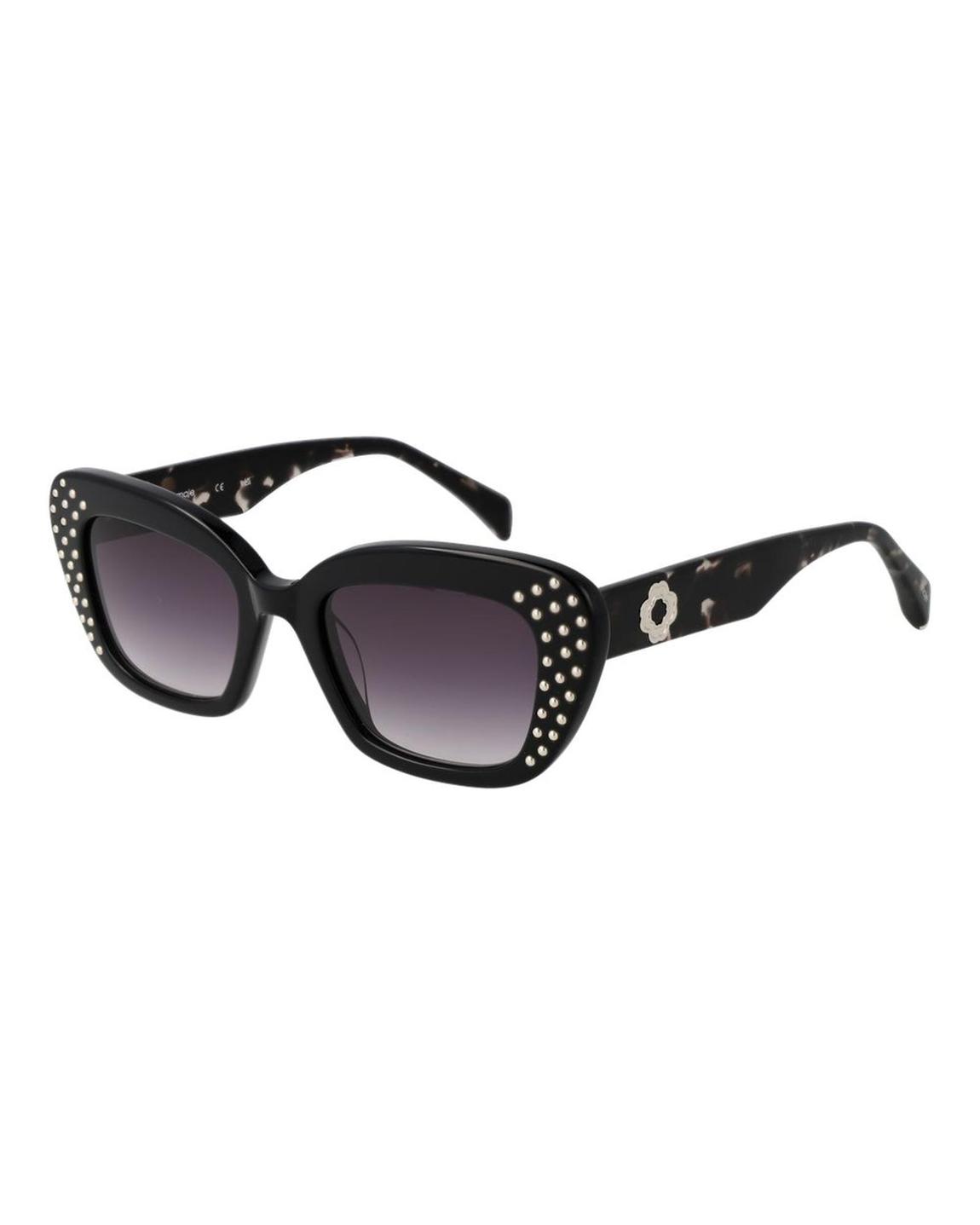 CatEye Studded Sunglasses - Black main product photo