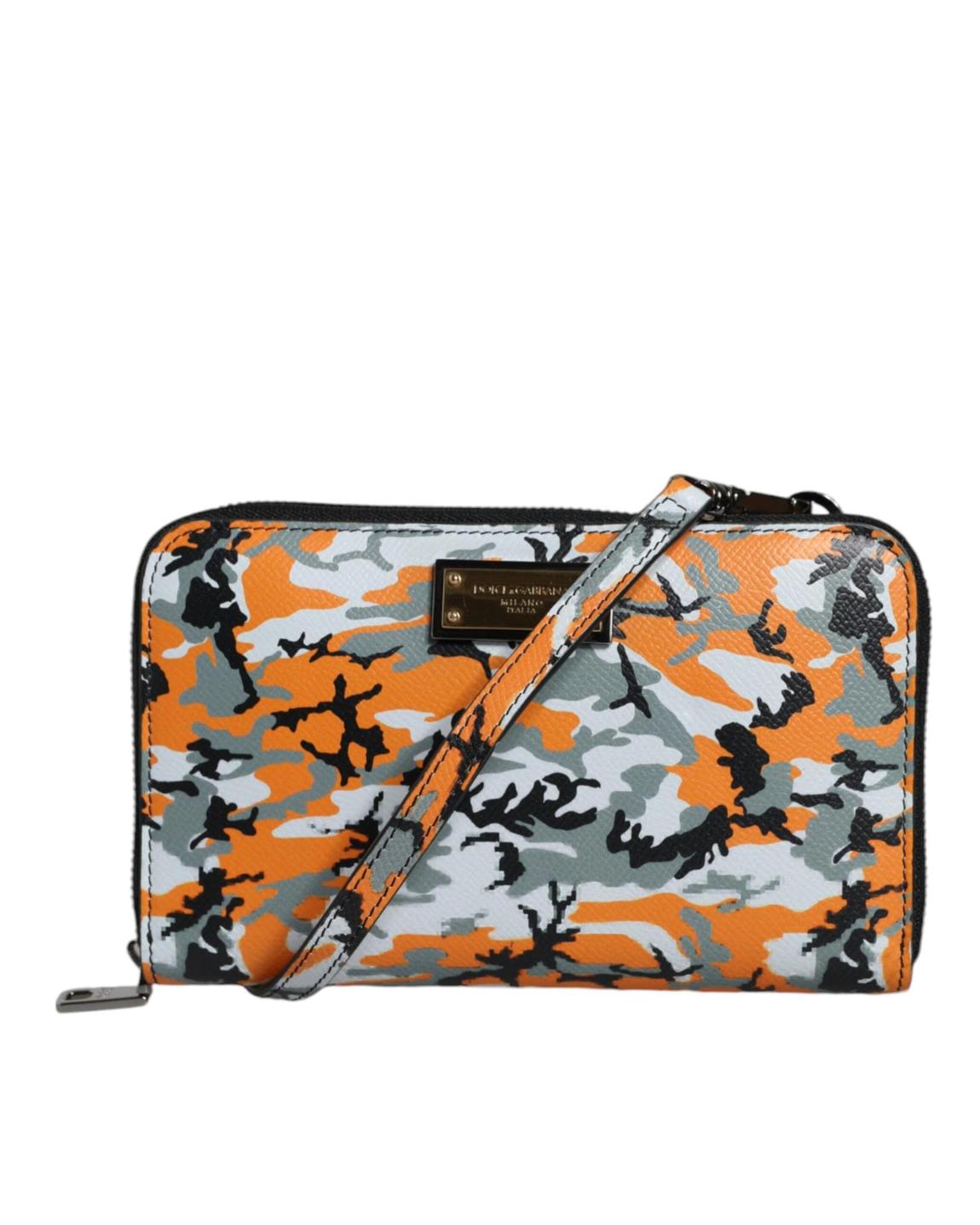 Camouflage Zip Wallet Crossbody Style Wo - Multicolor Crossbody main product photo