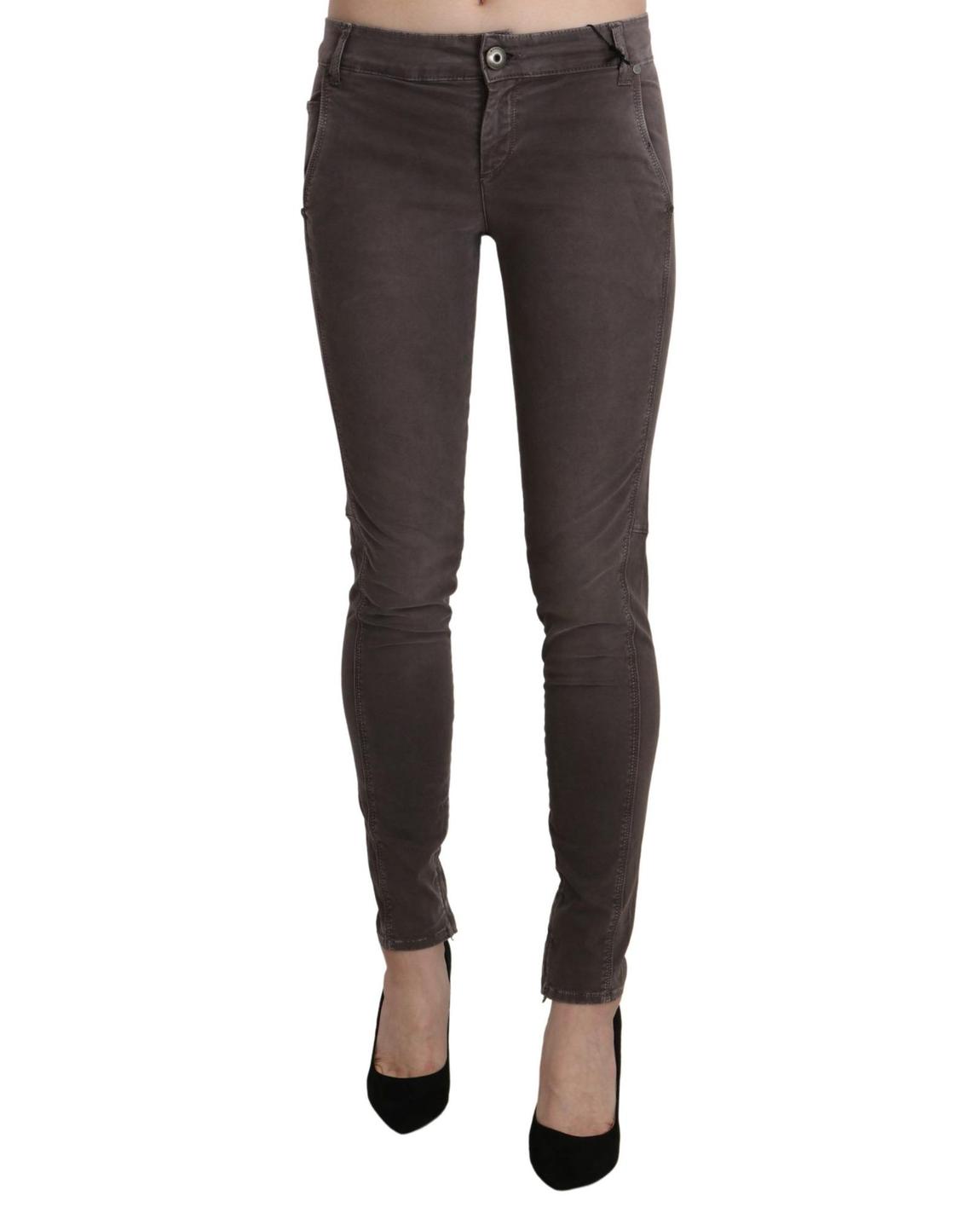 Ermanno Scervino Skinny Jeans Wo - Brown Jeans main product photo