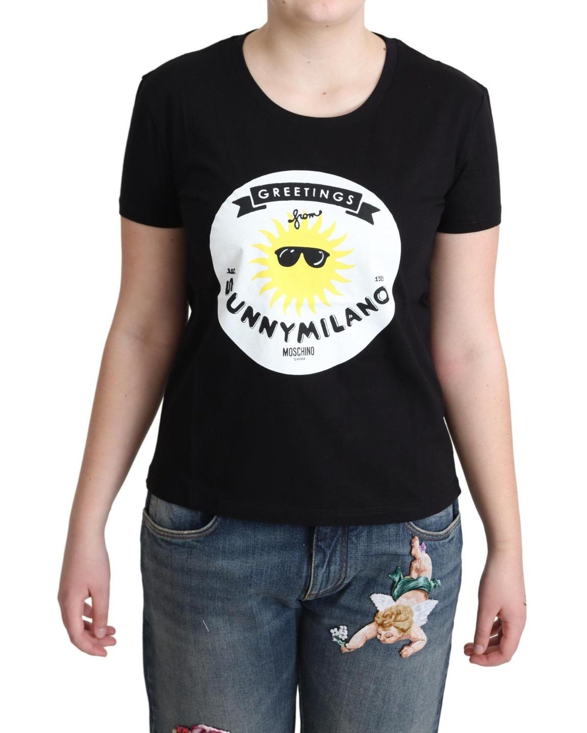 Moschino Sunny Milano TShirt - Black Tops main product photo