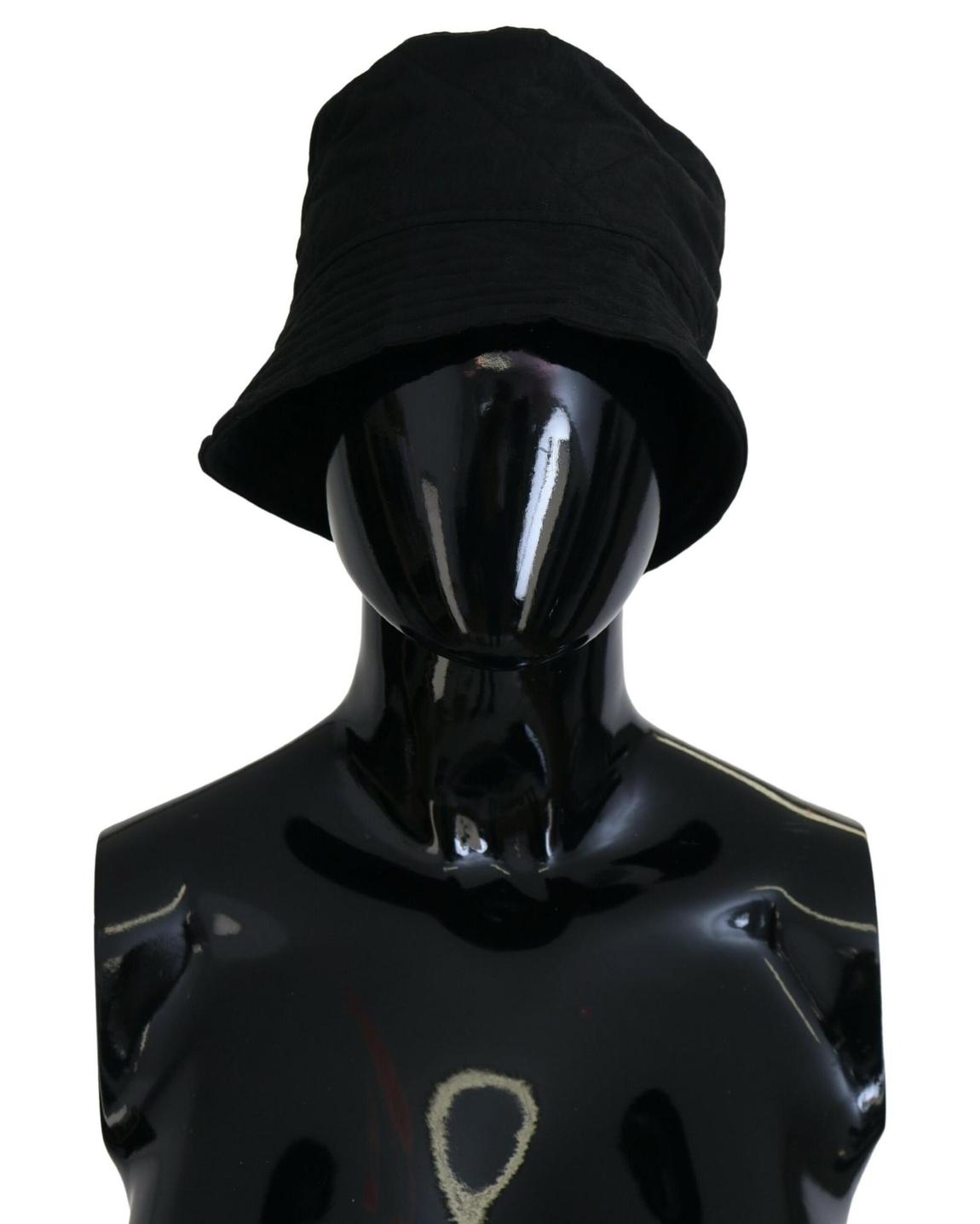 Quilted Bucket Hat Wo - Black main product photo