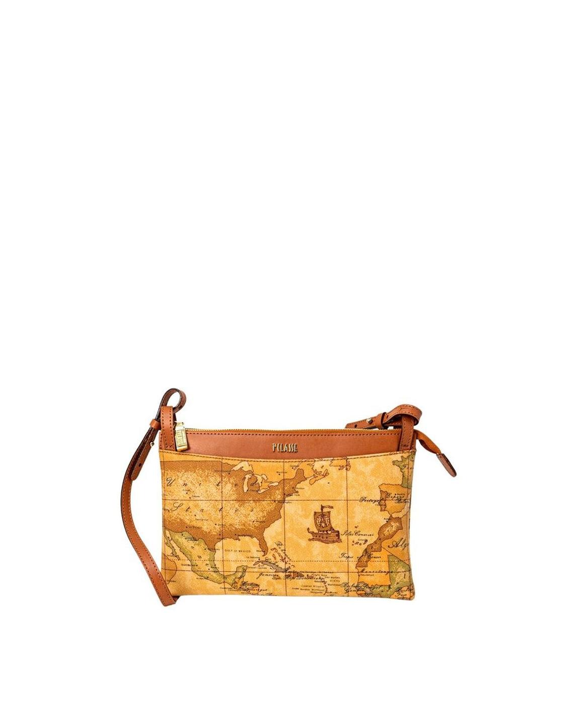 World Map Crossbody Bag7155300127 Wo - Beige Handbags main product photo