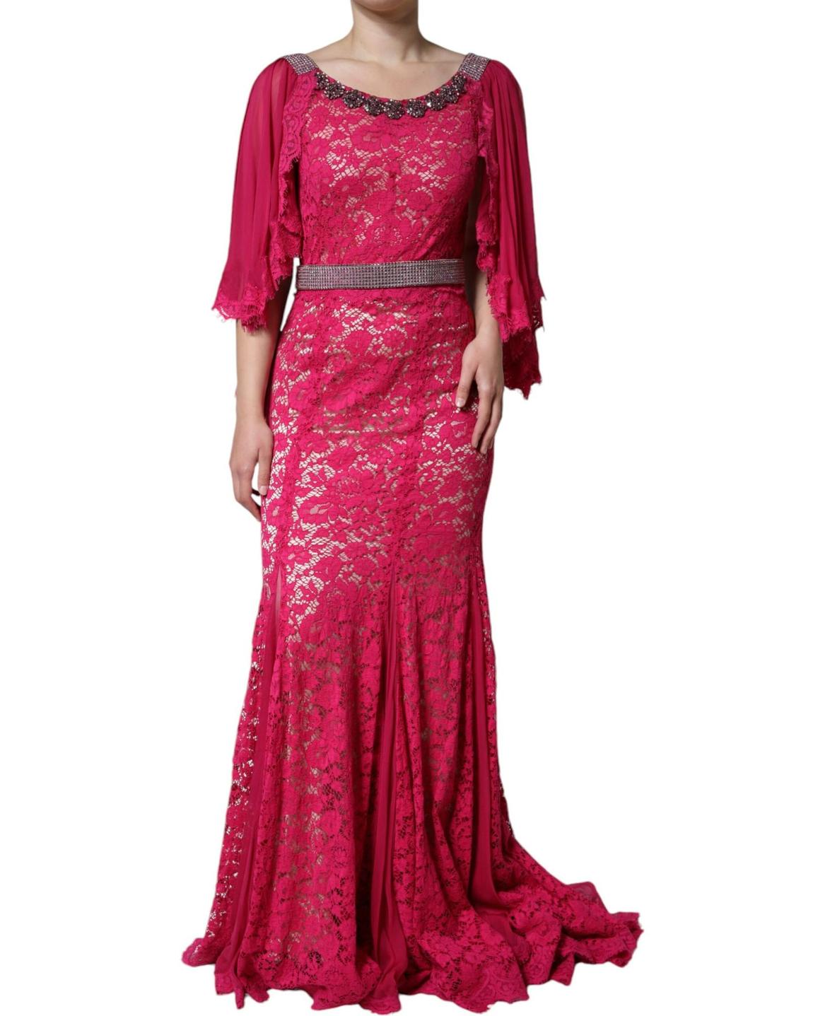 Lace Mermaid Gown DR281285 Wo - Pink Dresses main product photo