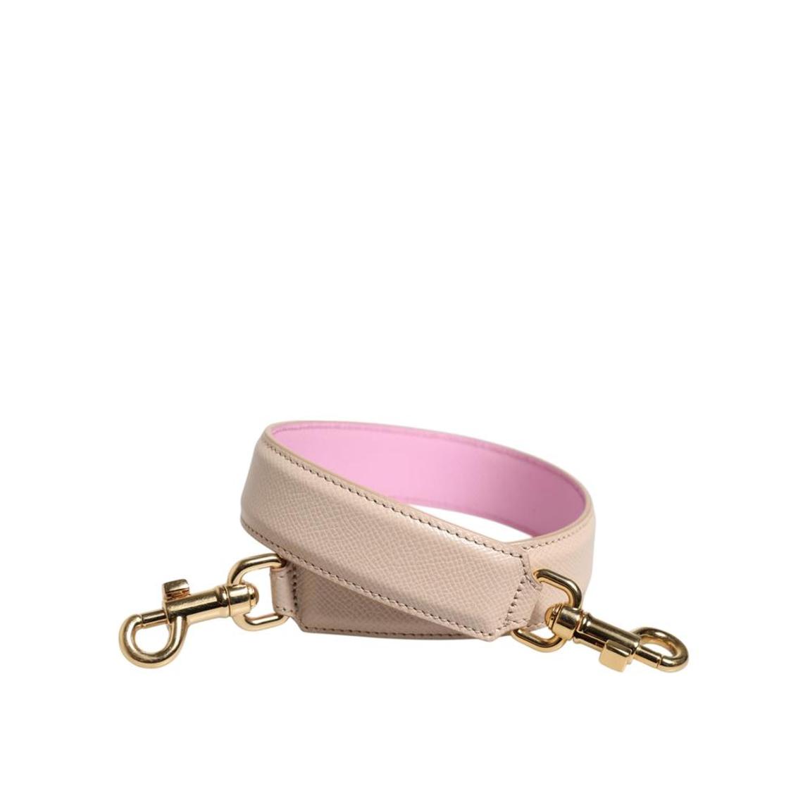 Leather Handbag Shoulder Strap with Gold-Tone Lobster Clasps Wo - main product photo