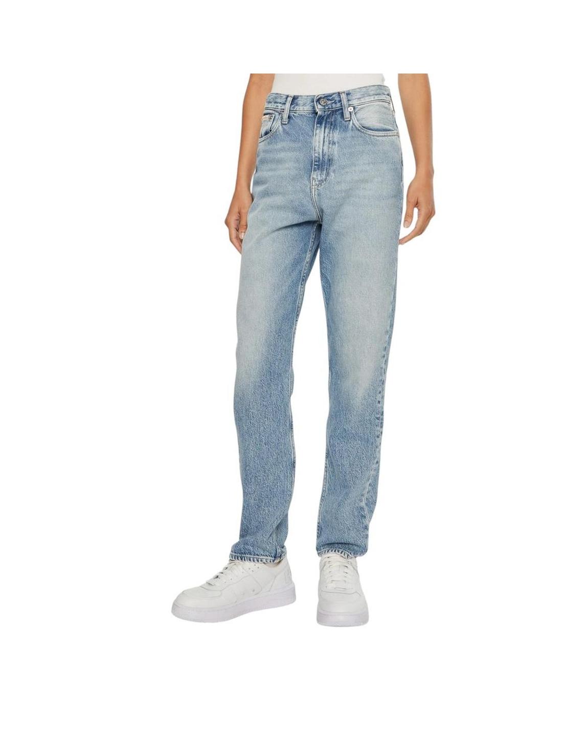 90s Straight Jeans Light Wash Wo - Light Blue Jeans main product photo