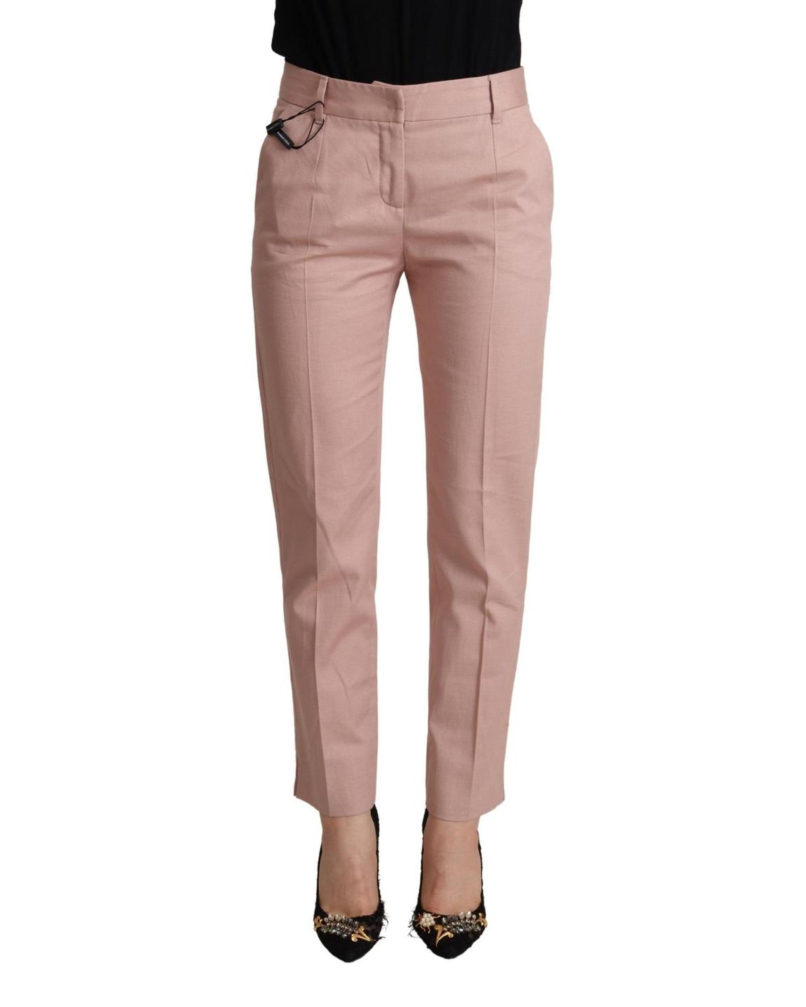 Straight Leg Trousers Wo - Pink Jeans main product photo