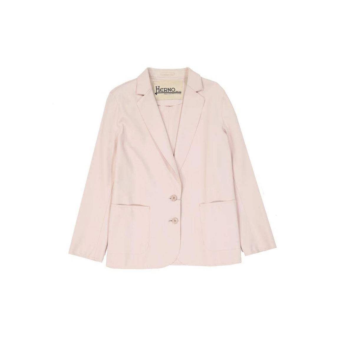 Casual Blazer Jacket with Long Sleeves and Front Button Closure Wo main product photo