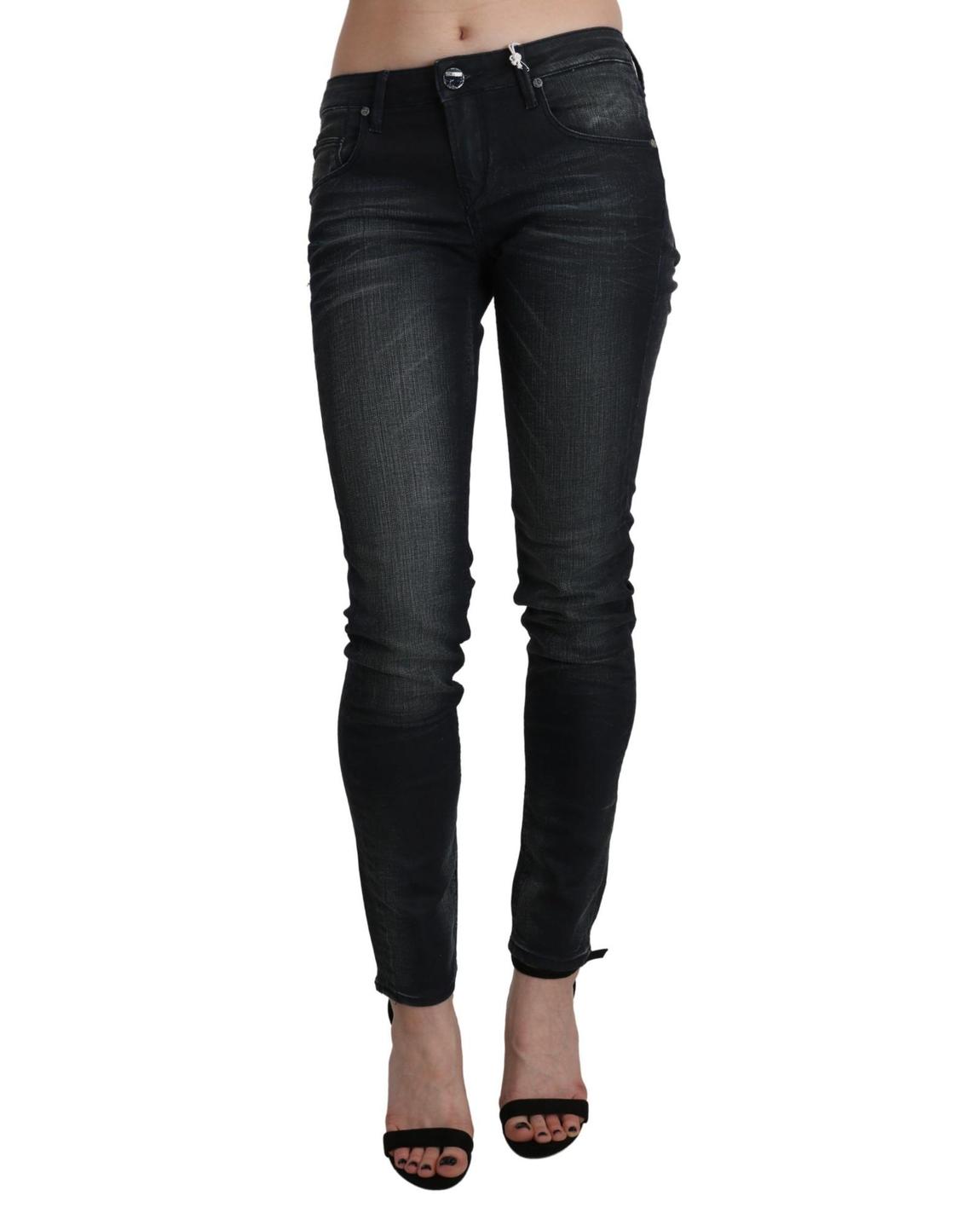 Acht Skinny Jeans Wo - Black Jeans main product photo
