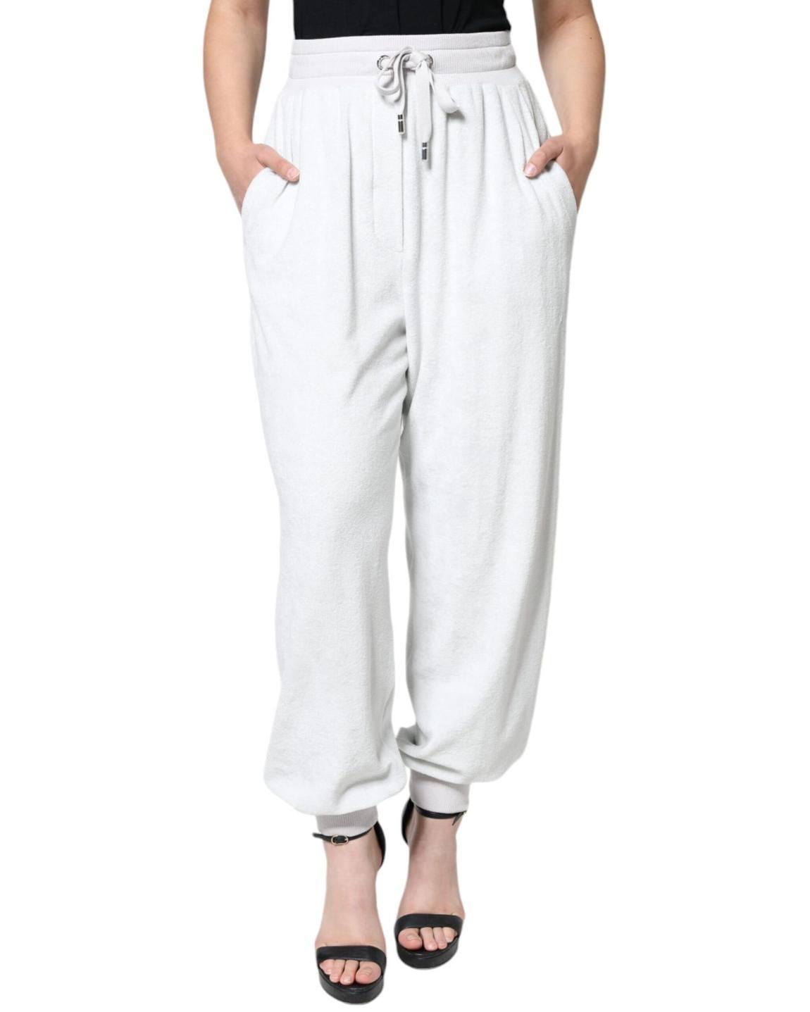 Lounge Pants Relaxed Fit PAN75628 - White Jeans main product photo