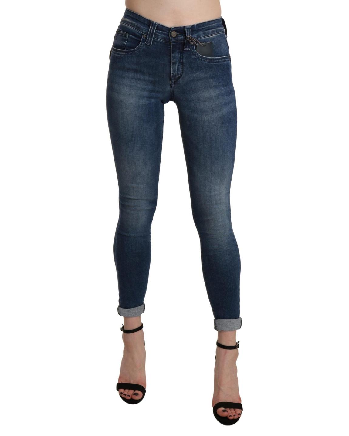 Ermanno Scervino PAN71140 Skinny Jeans Wo - Blue Jeans main product photo