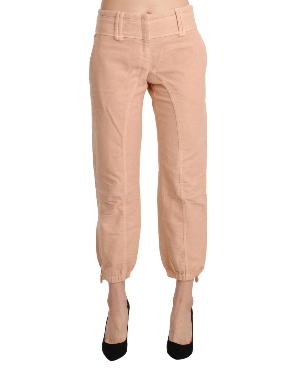 Culottes Pants Relaxed Fit - Beige Jeans main product photo