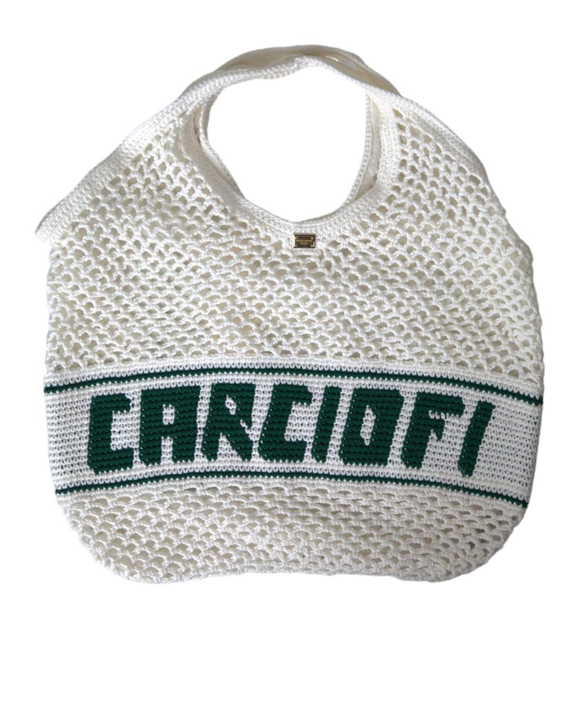Canicatti Crochet Tote ModelCanicatti Wo - White Tote Bags main product photo