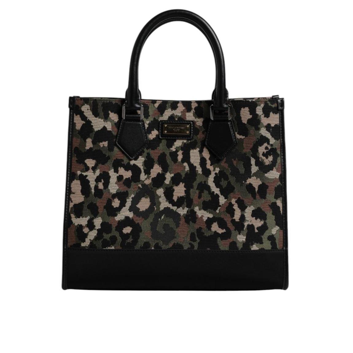 Leopard Print Tote Bag - Multicolor main product photo
