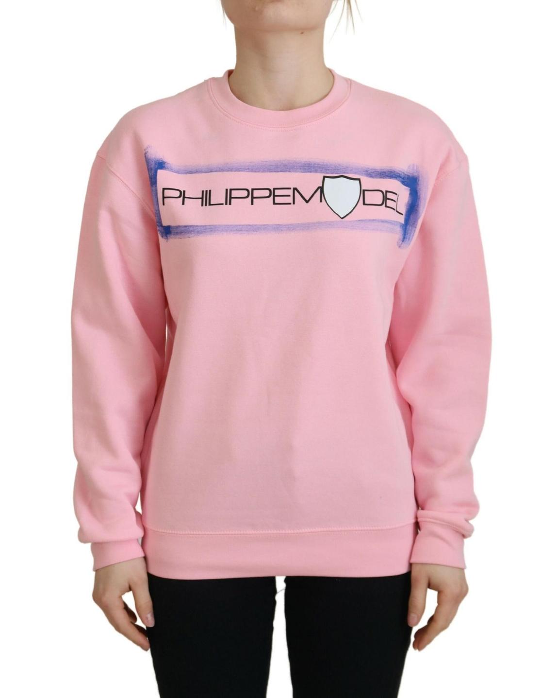 Pink Crew Neck Sweatshirt Wo Sweaters main product photo