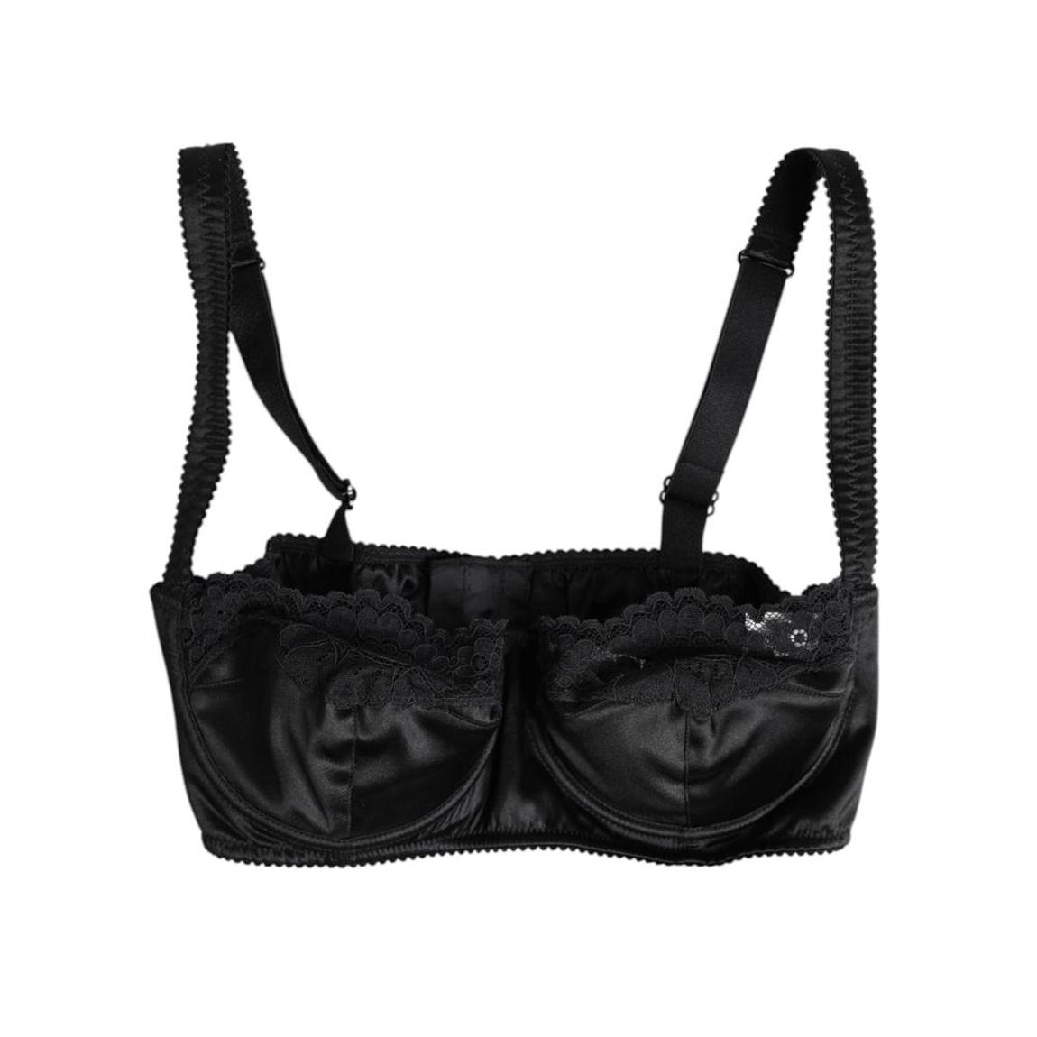 Silk Underwired Balconette Bra with Semi Pad and Hook Closure Wo - main product photo