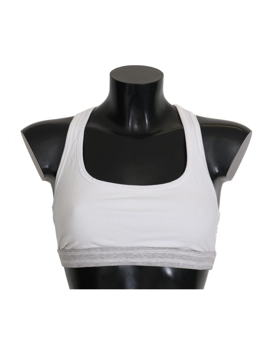 Racerback Sports Bra White Bik244 Wo Underwear main product photo