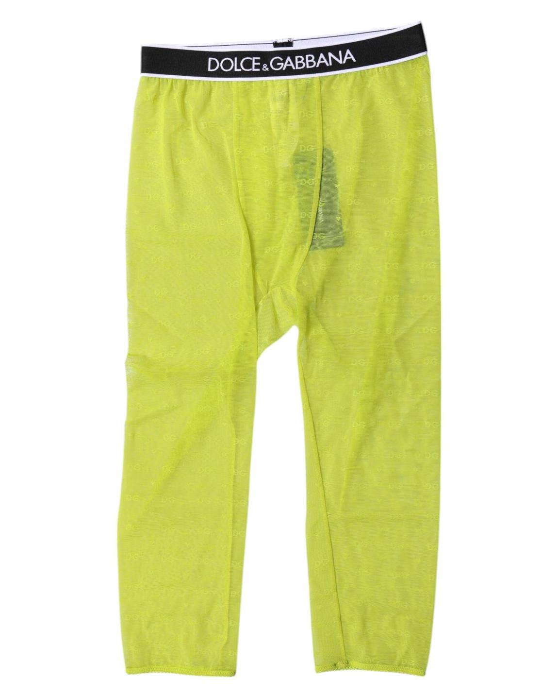 Mesh Boxers with Logo Print Wo - Green Underwear main product photo