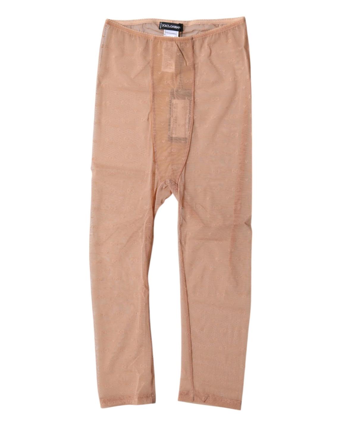 Lace Leggings Underwear Wo - Brown main product photo