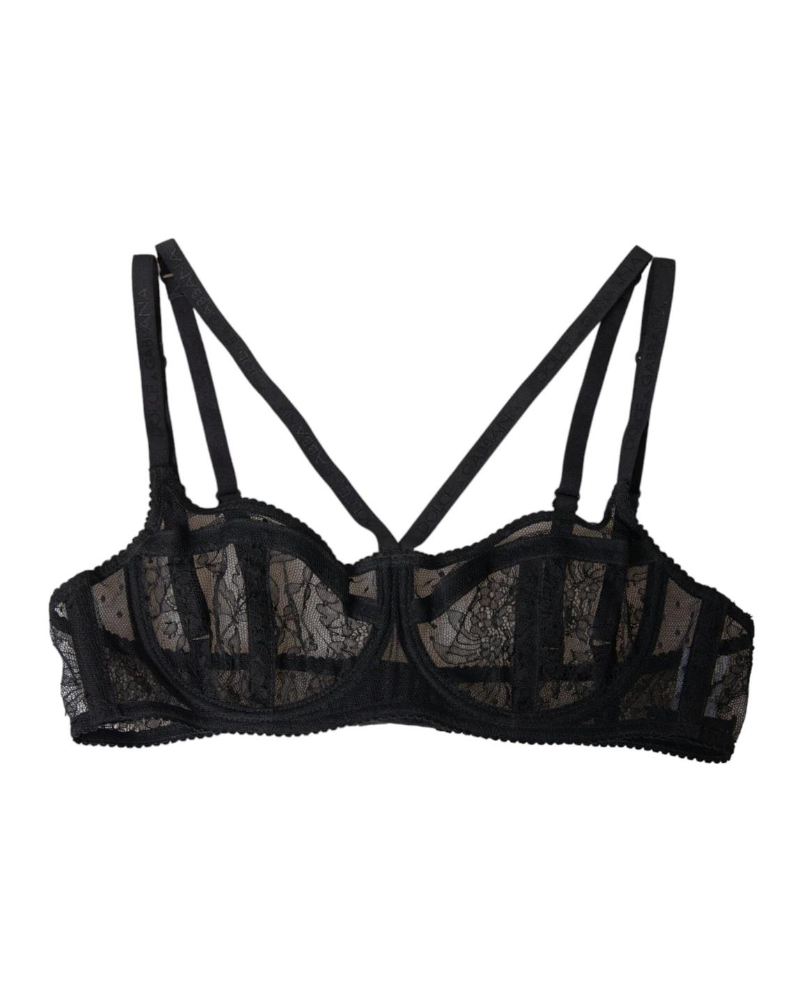 Lace Balconette Bra BIK1795 Wo - Black Underwear main product photo