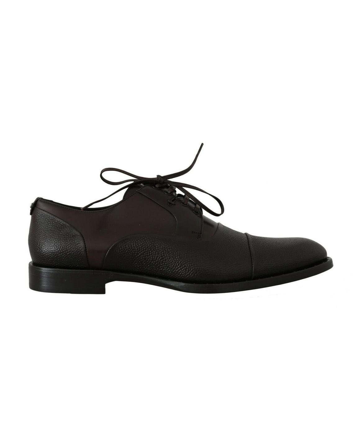 Leather Oxford Shoes A10126 - Brown Formal Shoes main product photo