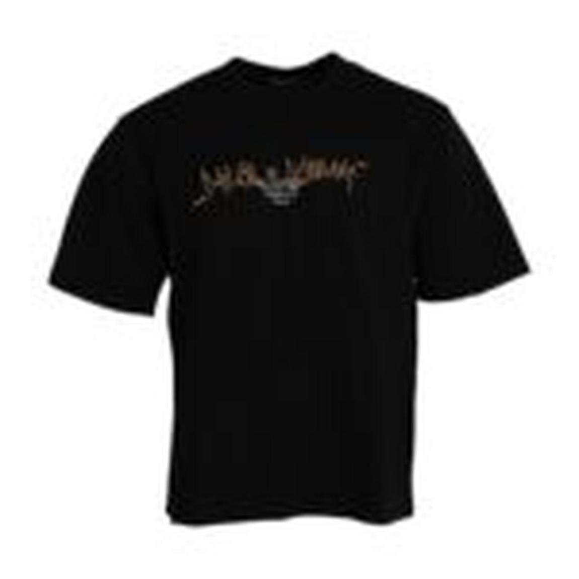 Dolce & Gabbana Men's Black T-Shirt - Brown Tops main product photo