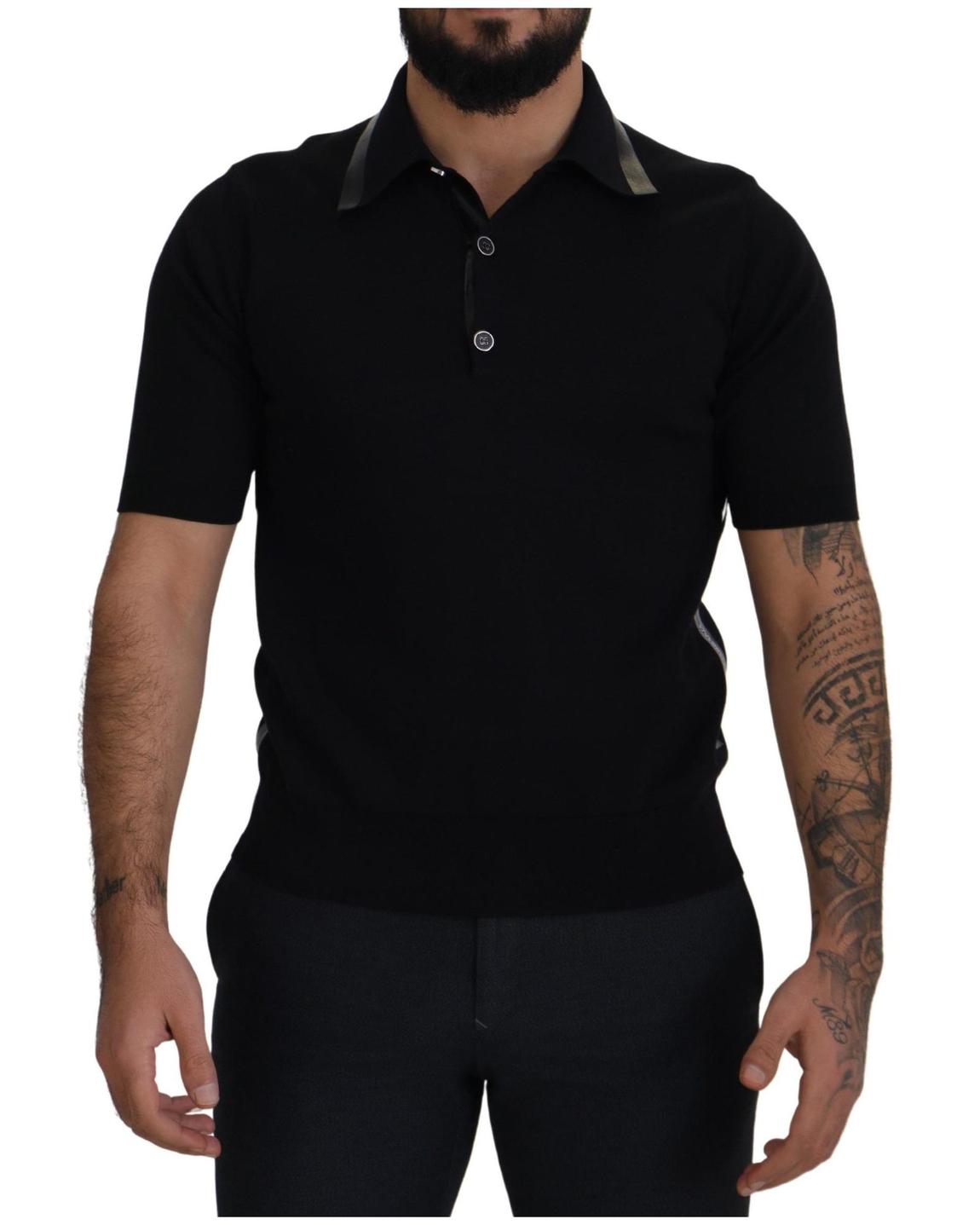 Knit Polo Shirt TSH8145 - Pink Tops main product photo