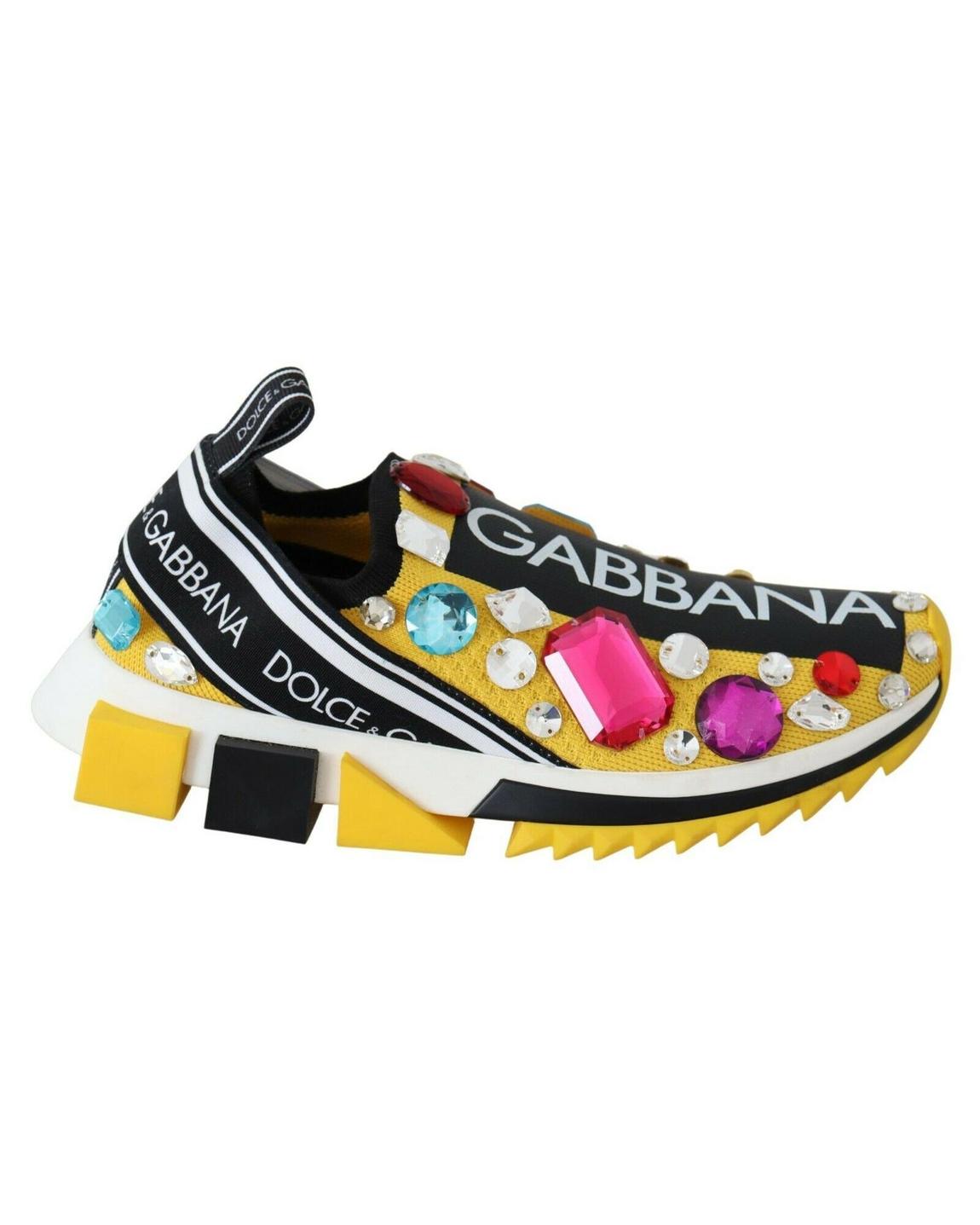 Portofino SlipOn Sneakers Crystal Detail Wo - Yellow main product photo