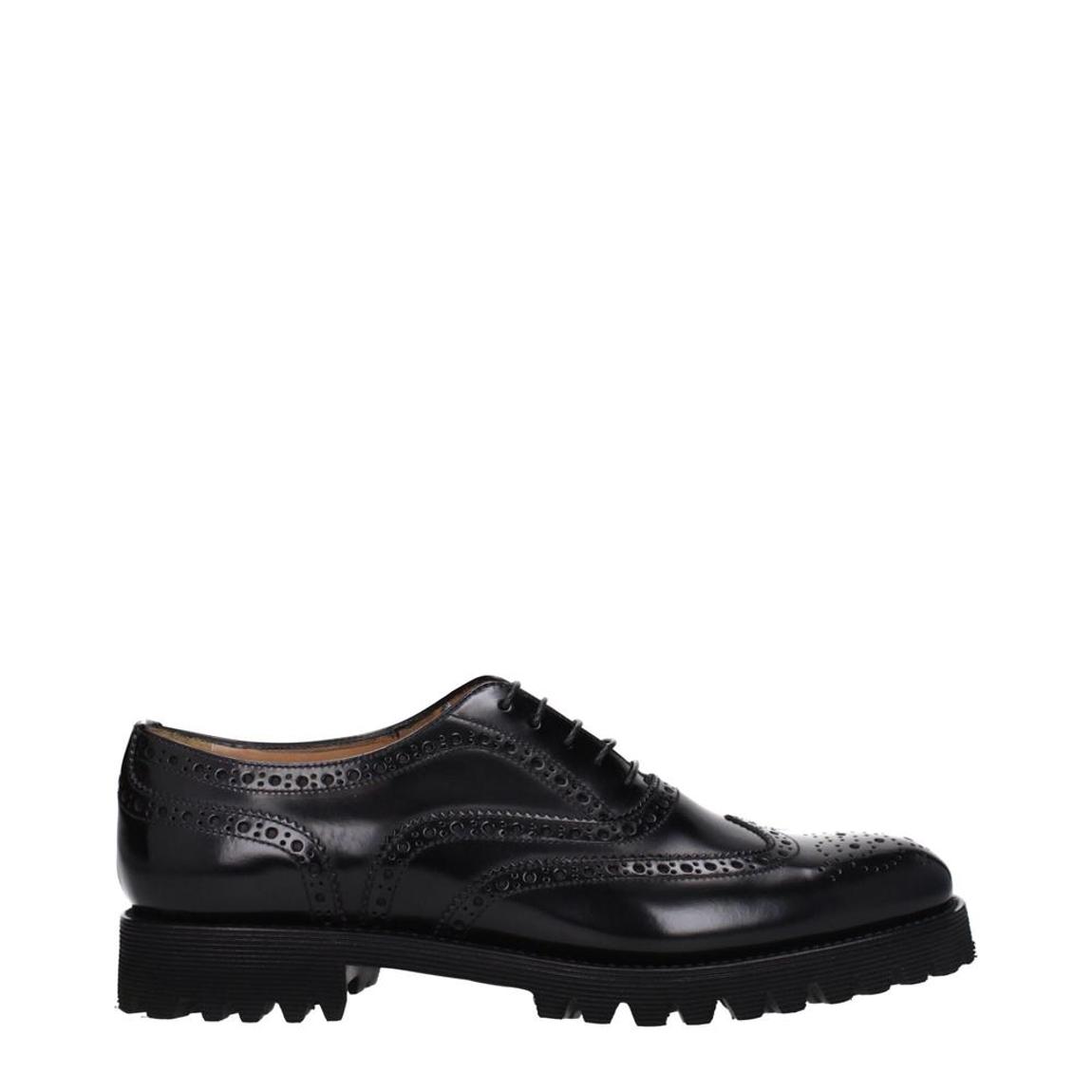 Leather Lace-Up and Monkstrap Oxfords with Vintage Effect Wo - main product photo
