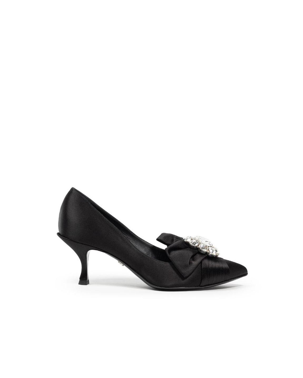 Bow pumps Black Satin CR1176AW428 Wo main product photo