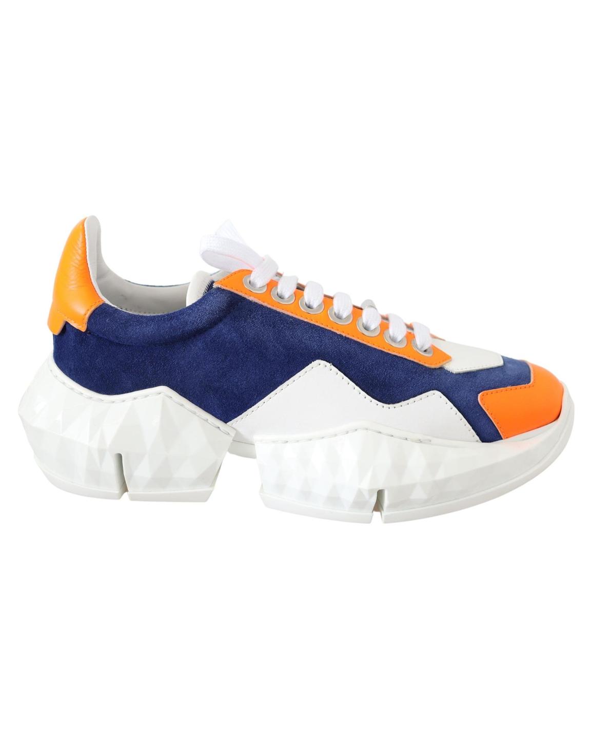 Diamond Sneakers LowTop Style - Blue main product photo
