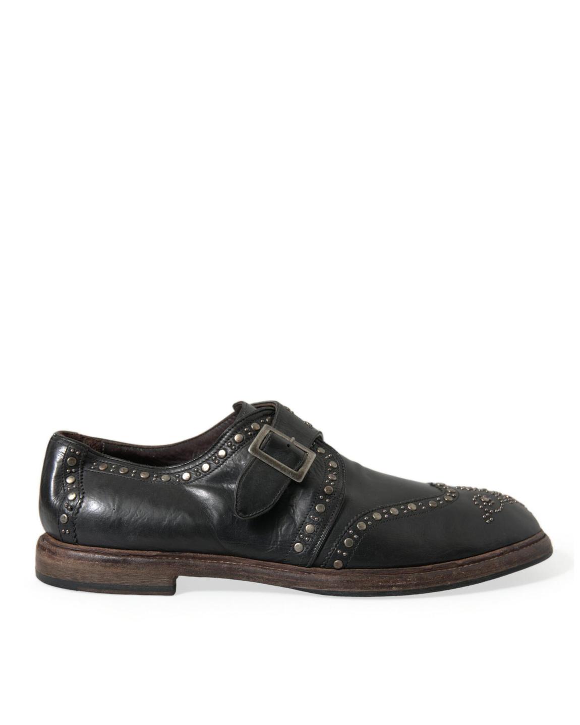 Leather Oxford Shoes CY0077 Style - Black Formal Shoes main product photo