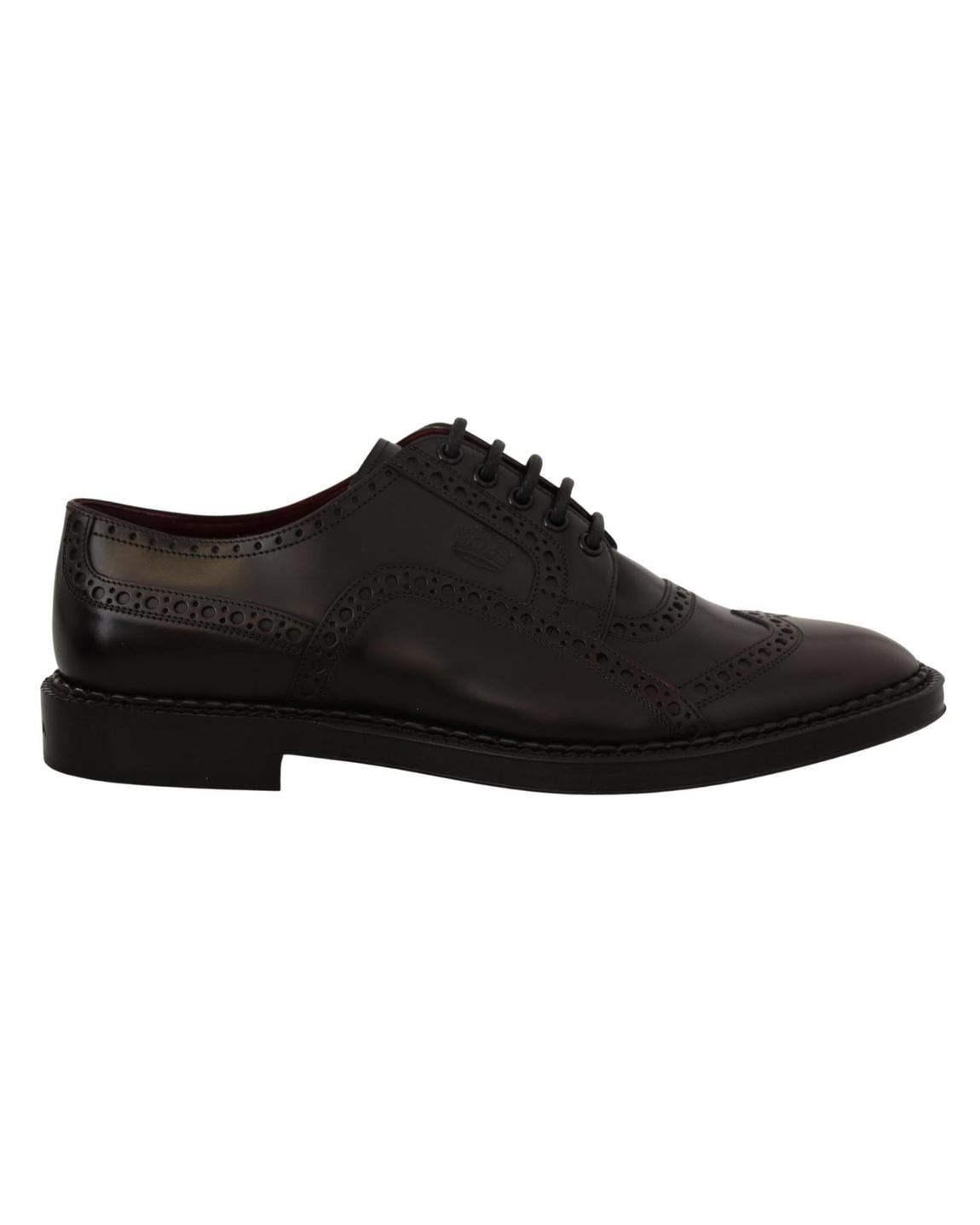 Wingtip Oxford Brogue Shoes - Purple Formal Shoes main product photo