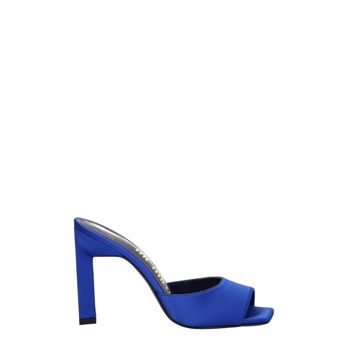 Satin High Heel Open Toe Sandals with Rhinestone Detailing Wo - main product photo