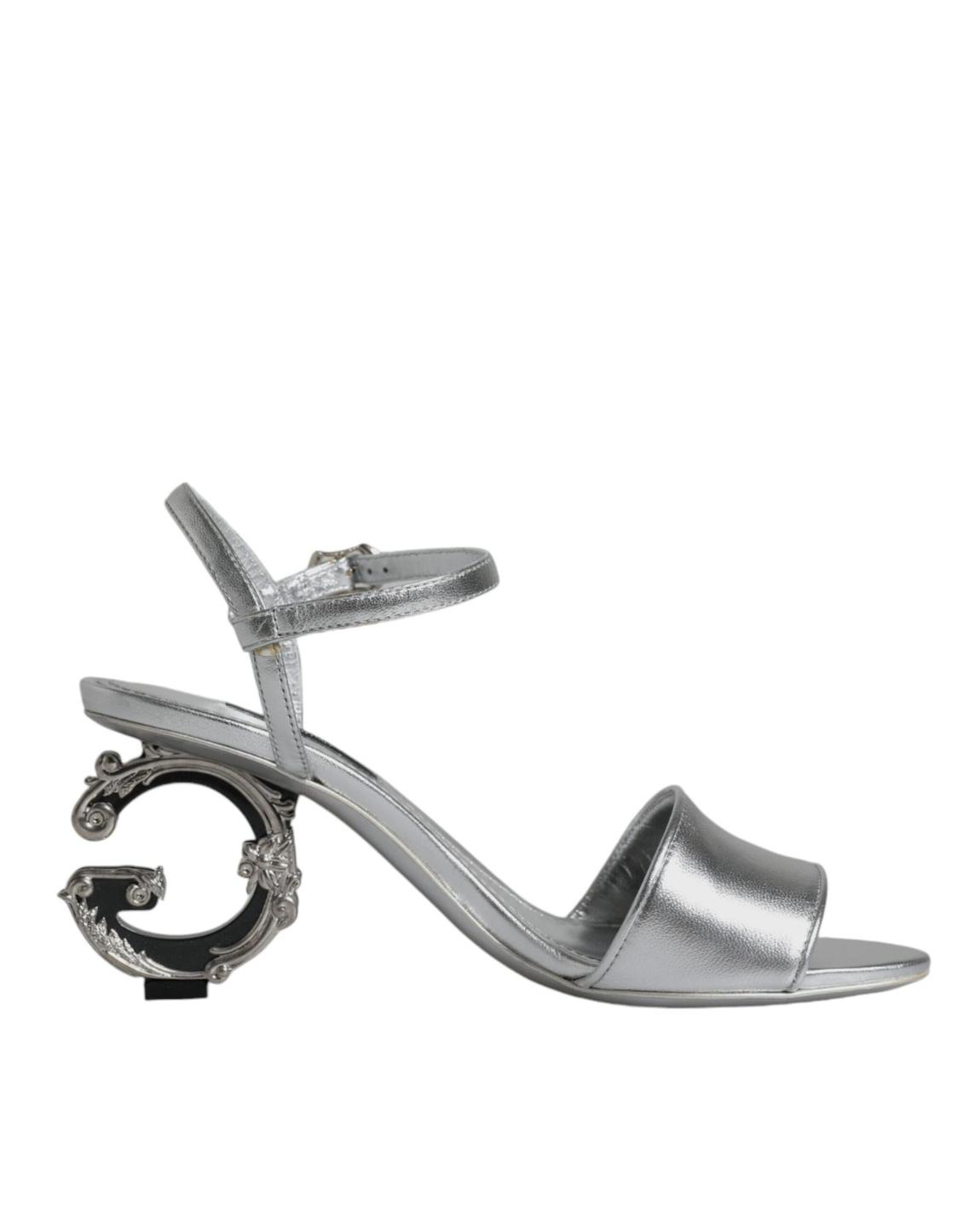 DG Sandals Silver G Heel Sandals Wo main product photo
