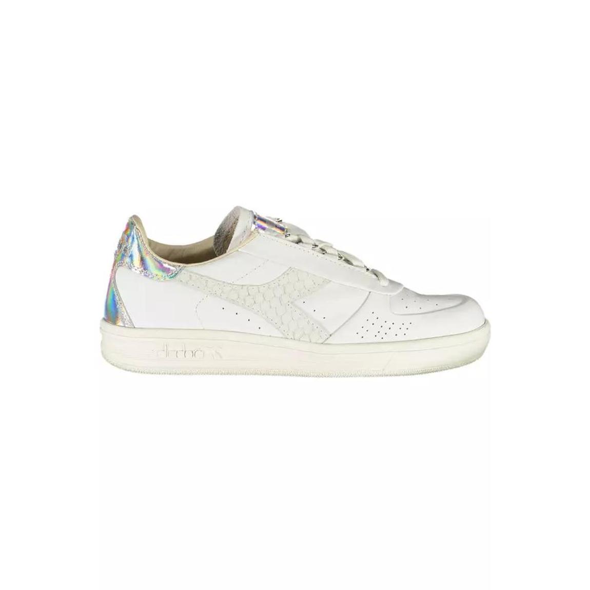 Game L Sneakers Iridescent Accents - White main product photo