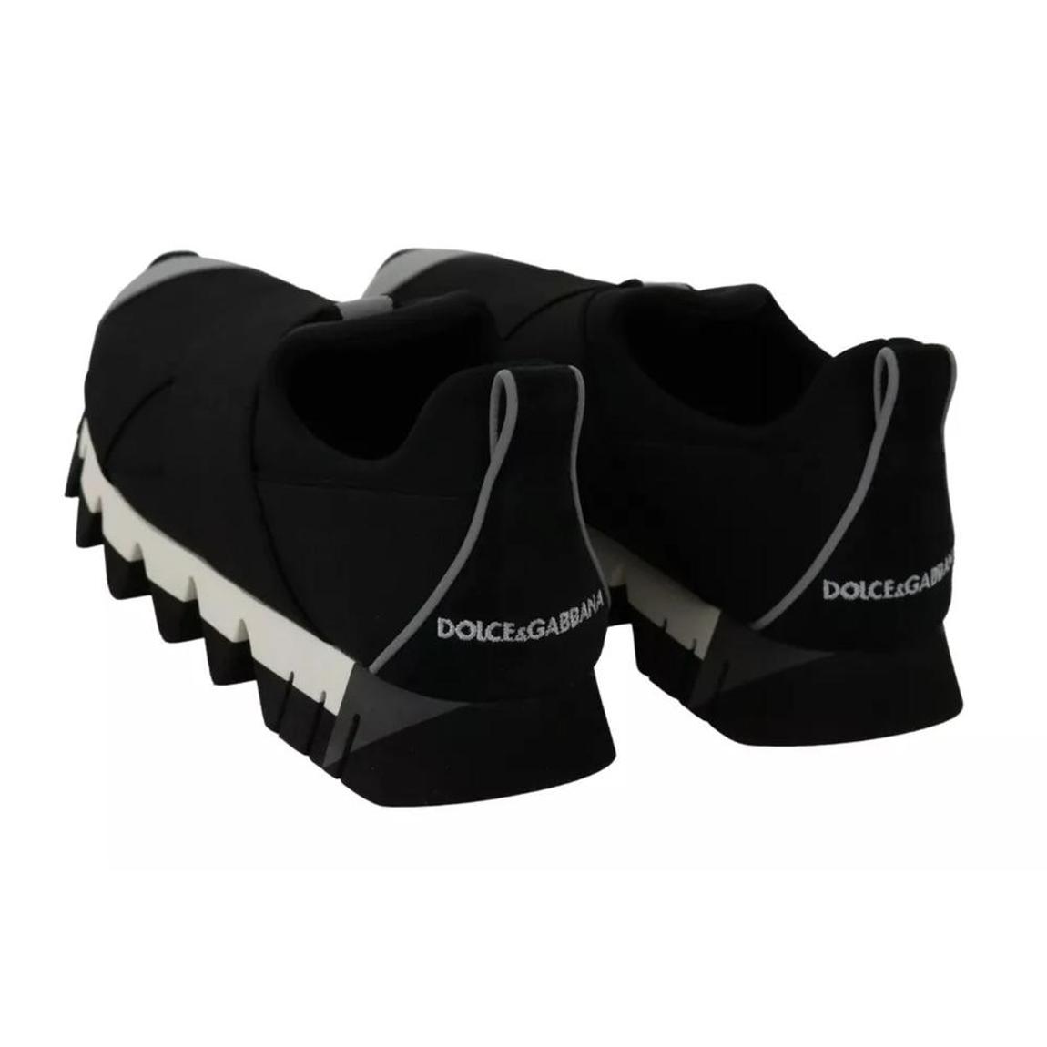Neoprene Stretch Sneakers with Shark Rubber Sole Wo - Black main product photo