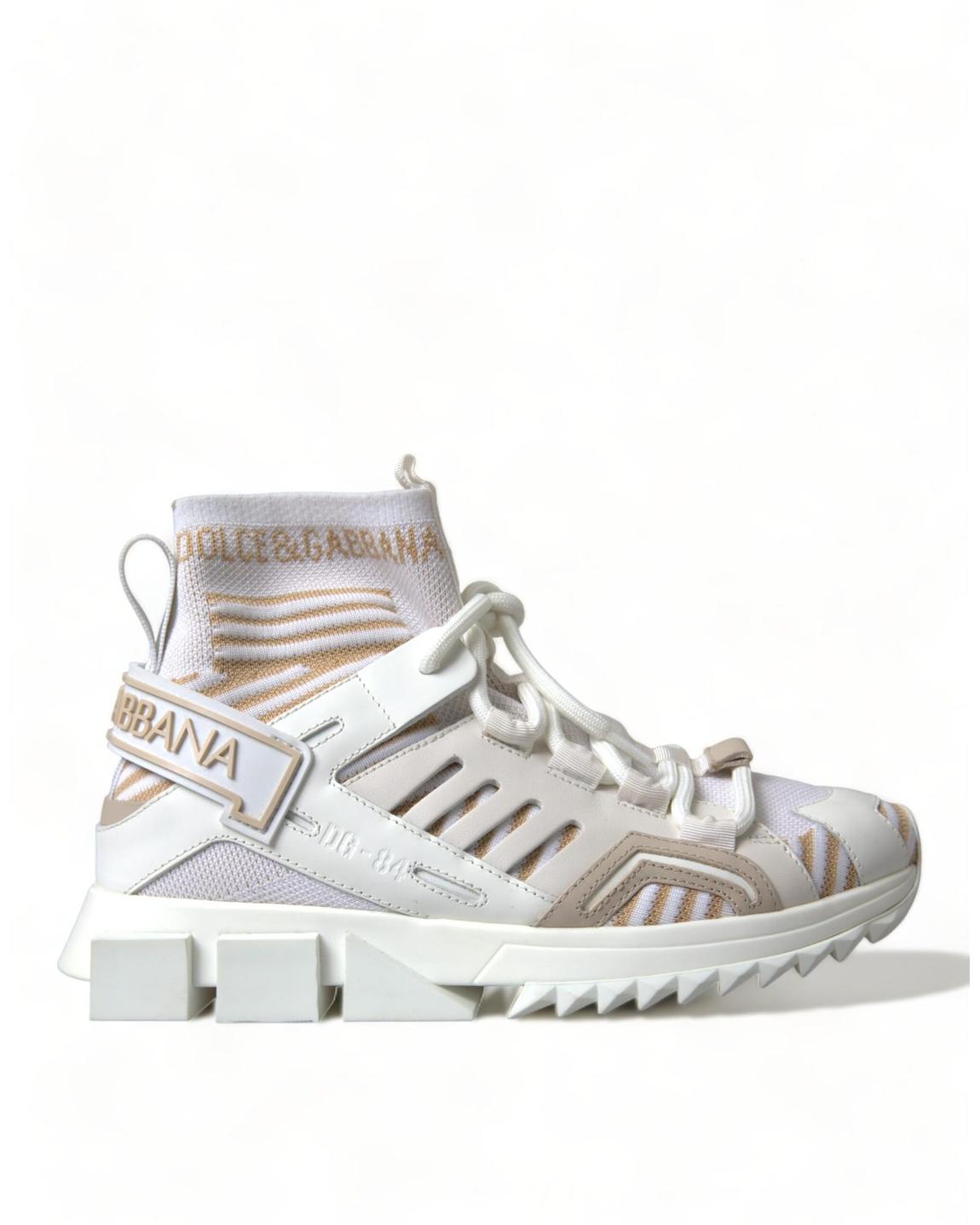 Portofino HighTop Sneakers Casual Knit Style Wo - White main product photo