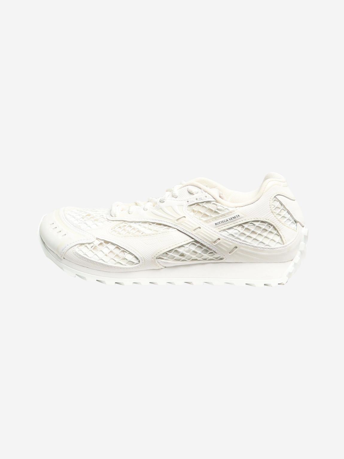 White Orbit mesh trainers main product photo