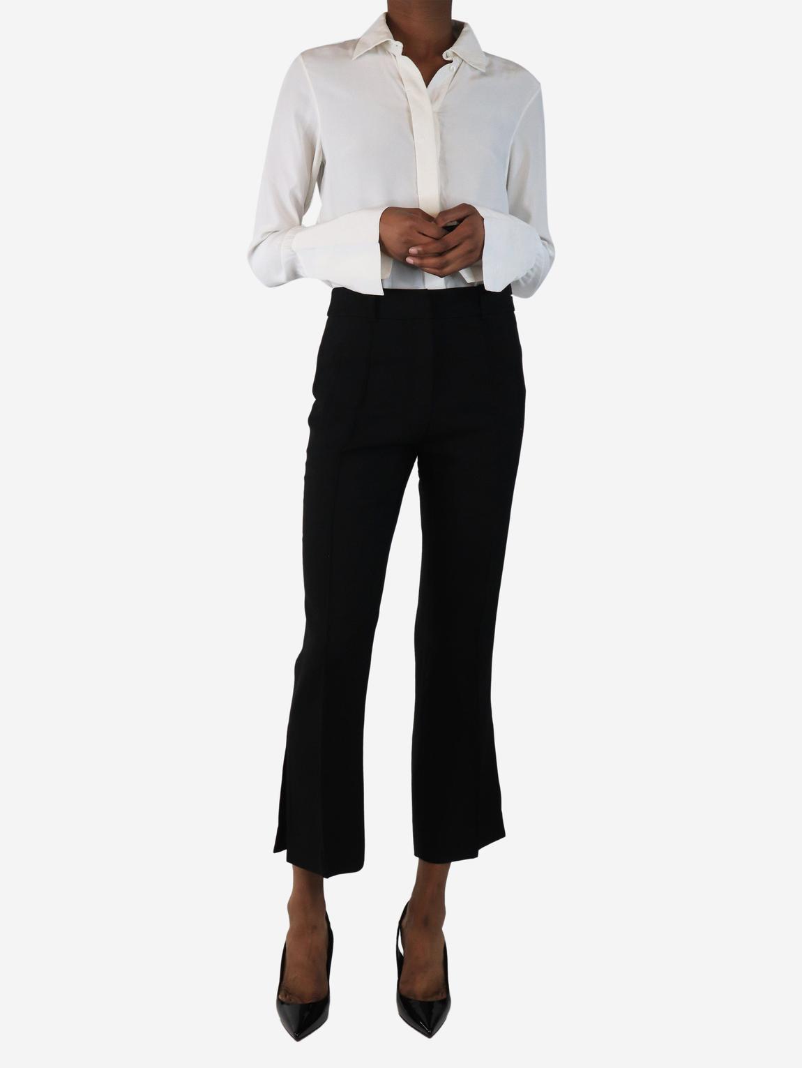 Black tailored trousers main product photo