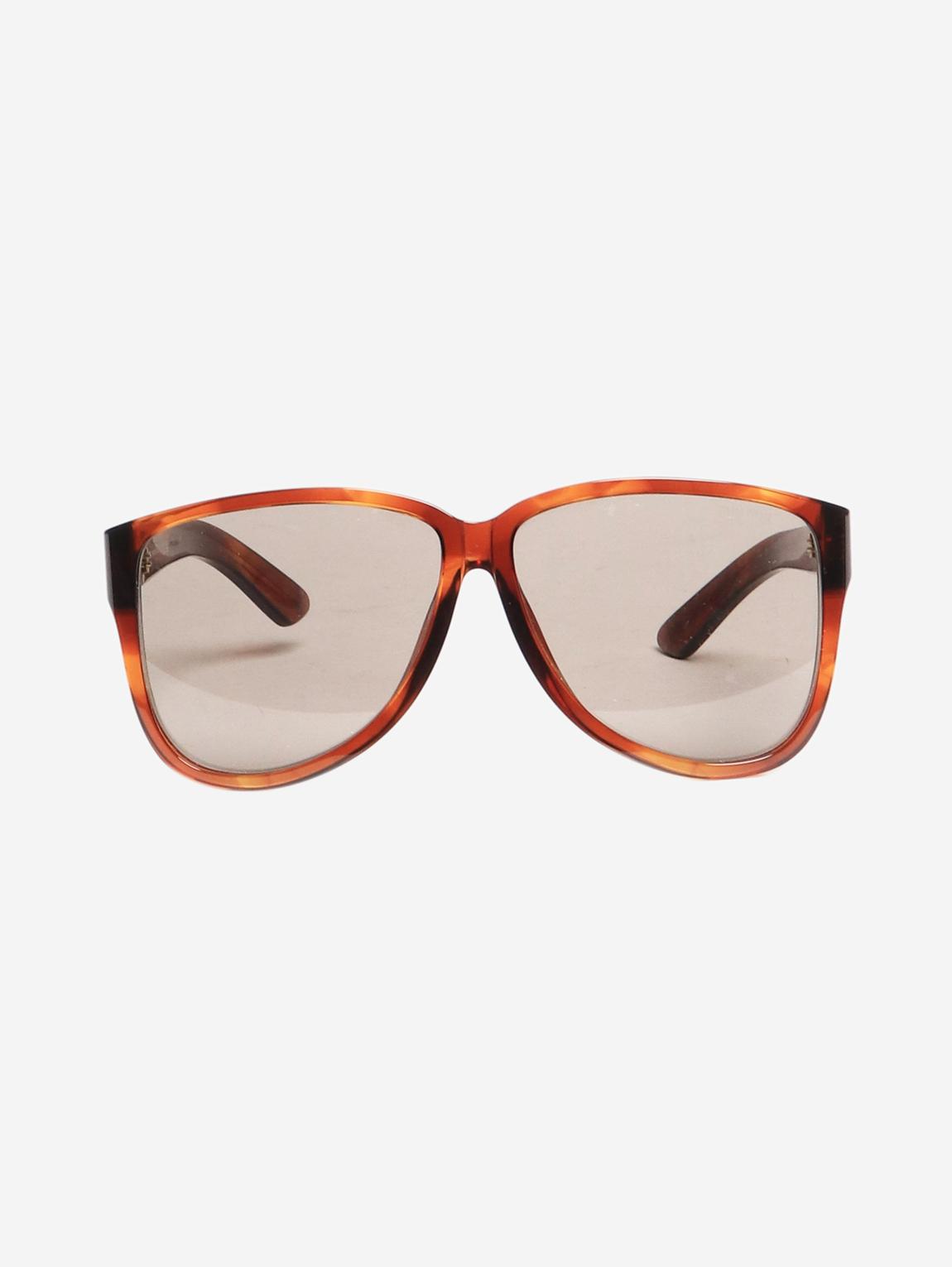 Brown tortoiseshell sunglasses main product photo