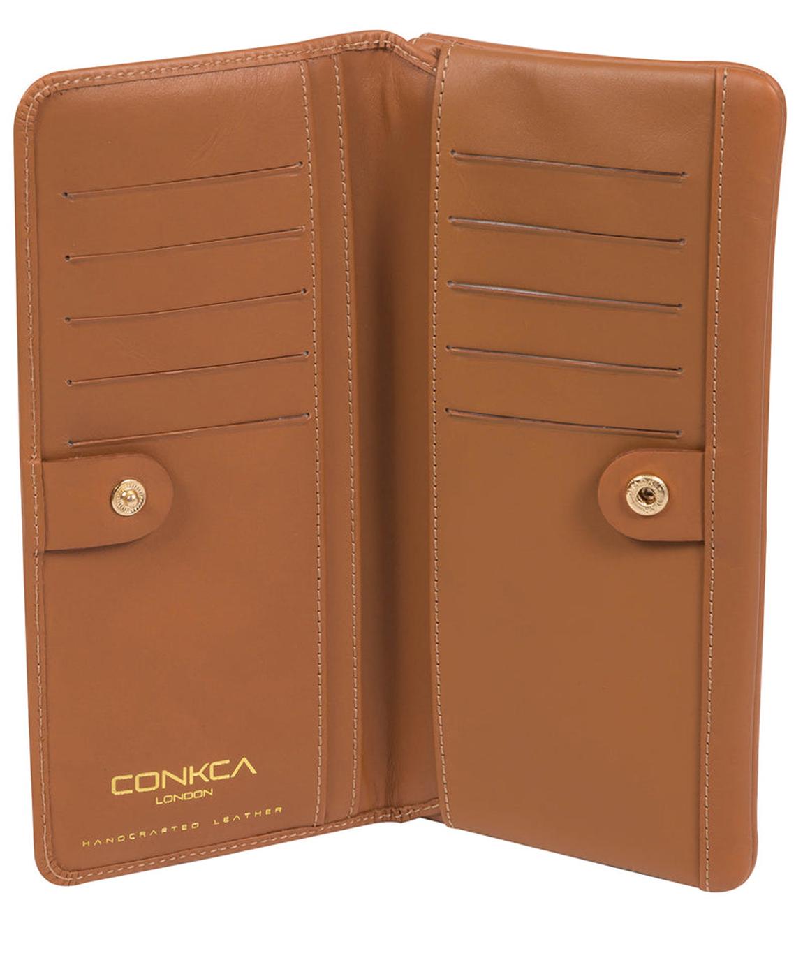 'Buttercup' Saddle Tan Leather Purses main product photo